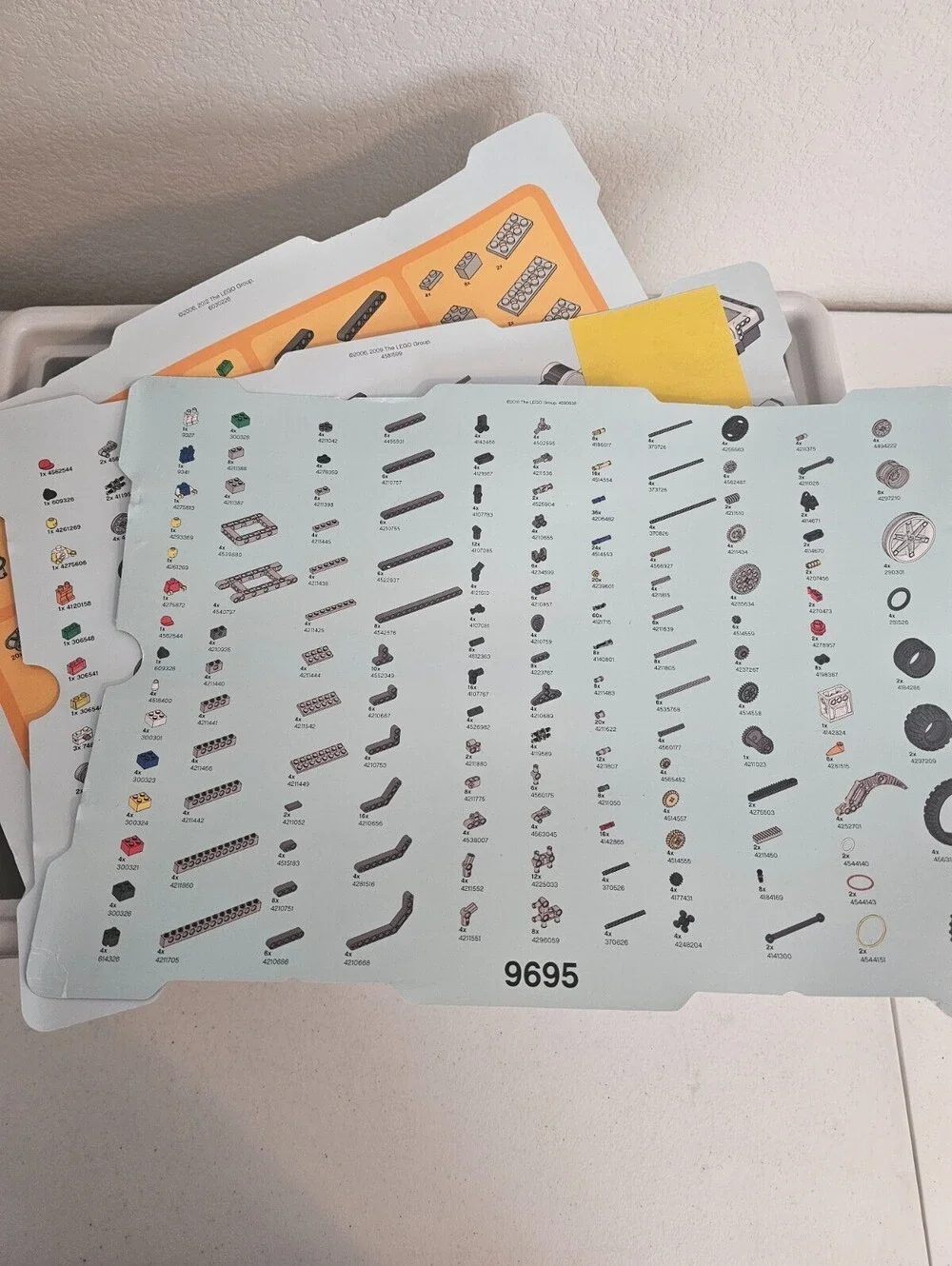LEGO Education: Mindstorms NXT Education Base (9797/9695) Replacement Pieces